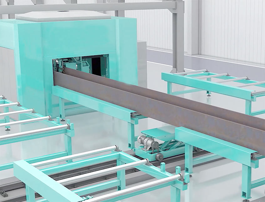 H-beam Horizontal-type Assembling Machine